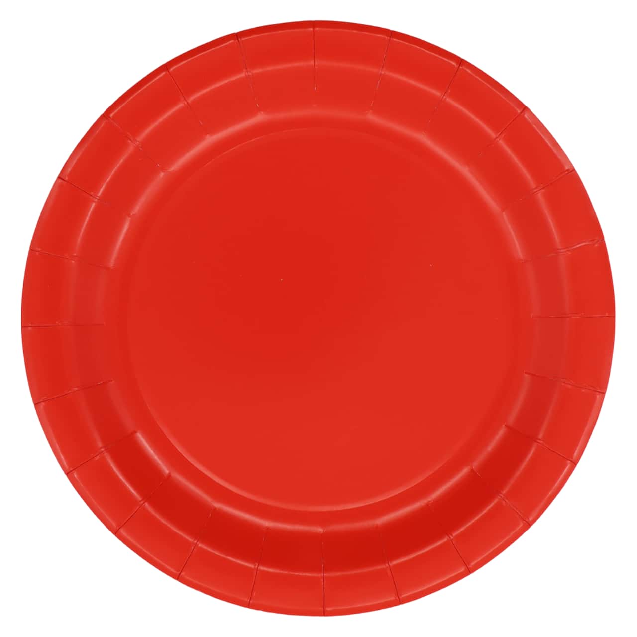 12 Packs: 10 ct. (120 total) 9" Red Paper Dinner Plates by Celebrate It™